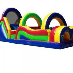 brinquedos infláveis obstáculos