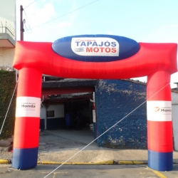 Portal inflavel Tapajós motos