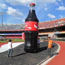 Inflaveis promocionais coca cola plastico